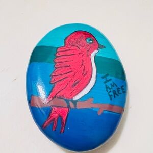 Small Painted Rock